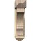 Ekena Millwork Balboa Arts and Crafts Rough Sawn Bracket w/ Offset Brace, Douglas Fir, 6"W x 24"D x 24"H BKT0604X24X24BOA03RDF - alternate 2